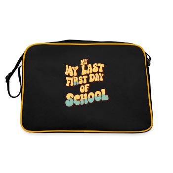 back to school - Retro Bag - black/gold - Back