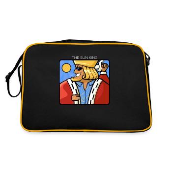 Roi de soleil - Sac Retro - noir/or - Dos