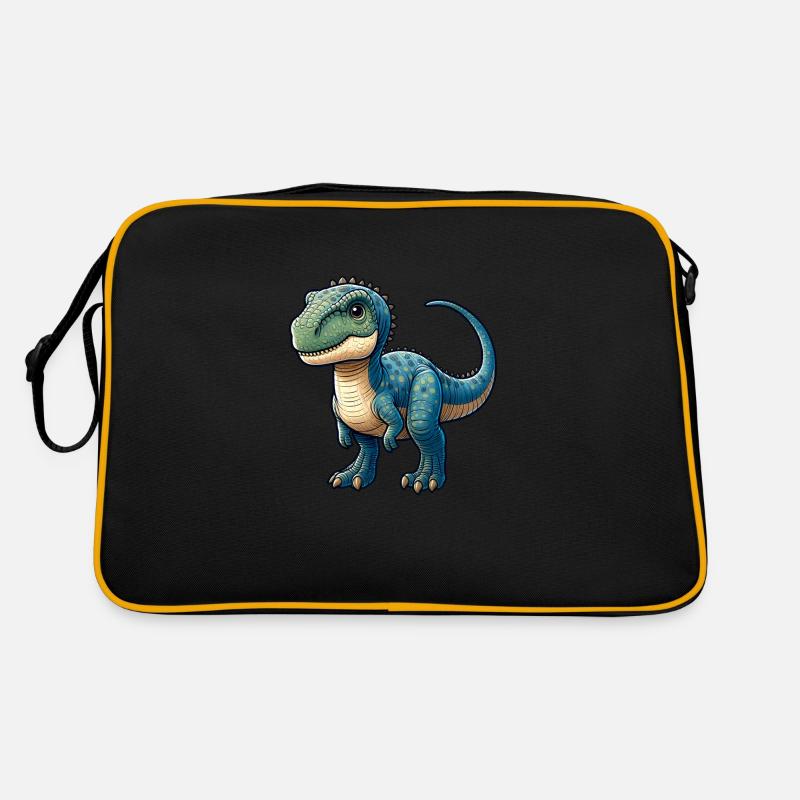 Wildtier-Dinosaurier Retro Tasche