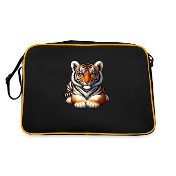 Tiger Young: King of the Jungle - Retro Bag - black/gold - Back
