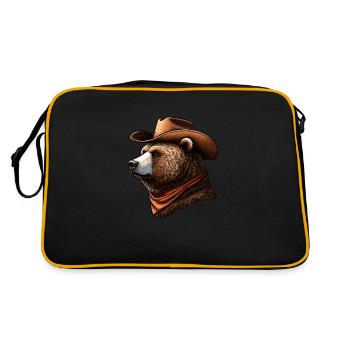 Grizzlis Chef Cherif - Sac Retro - noir/or - Dos