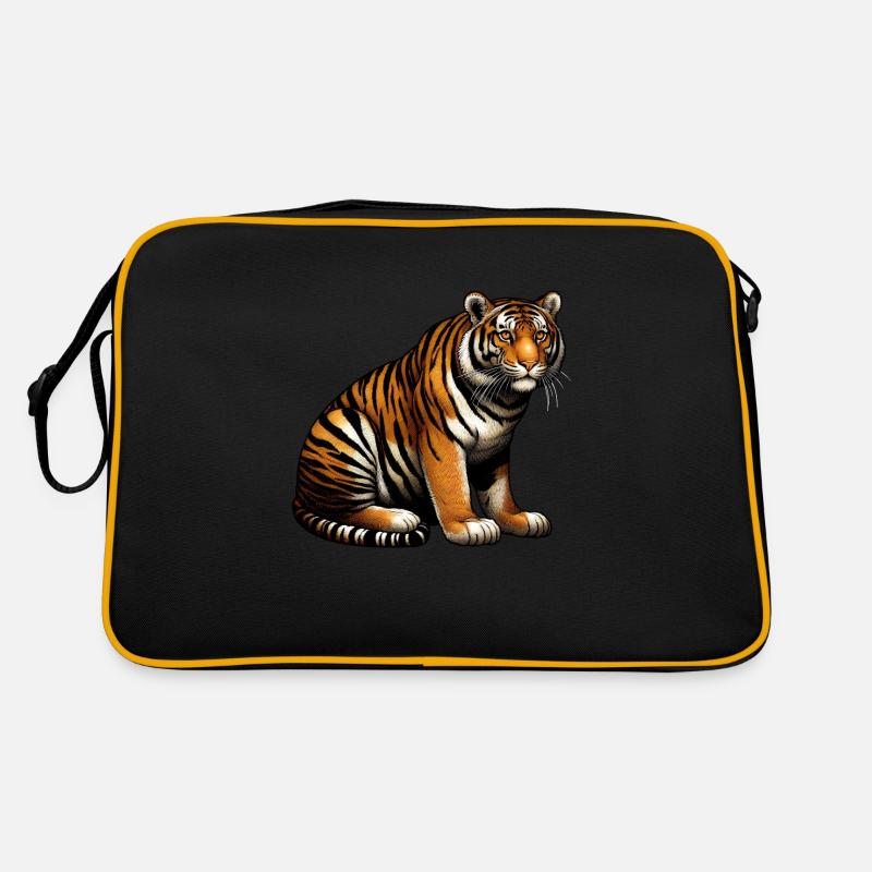 Tiger On the Move Retro Bag