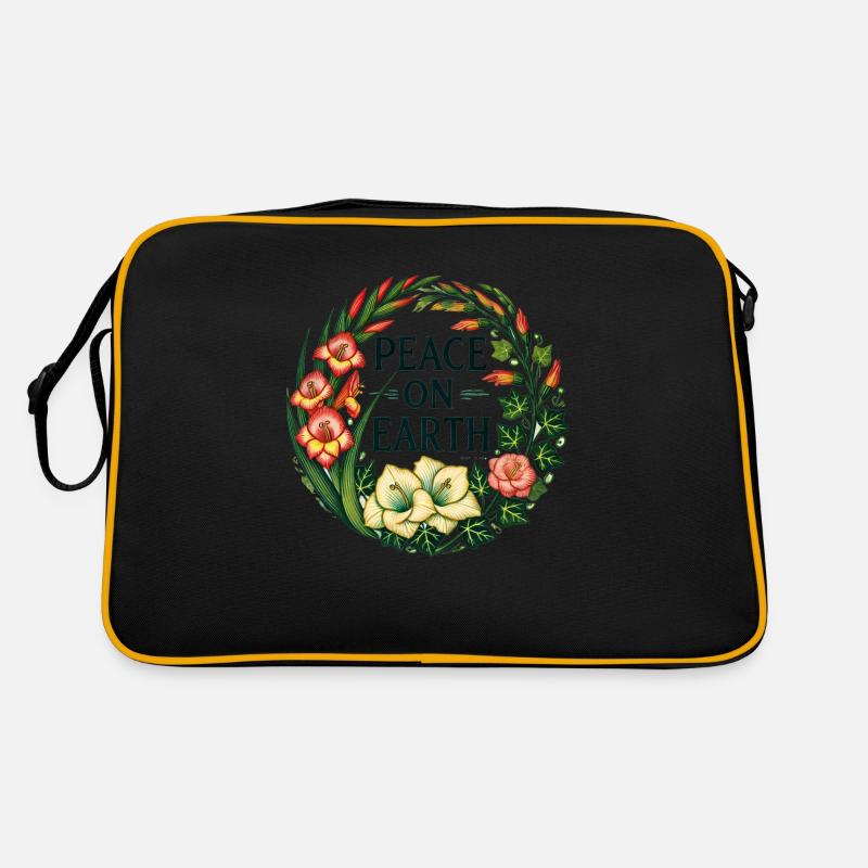 Friede auf Erden Retro Tasche