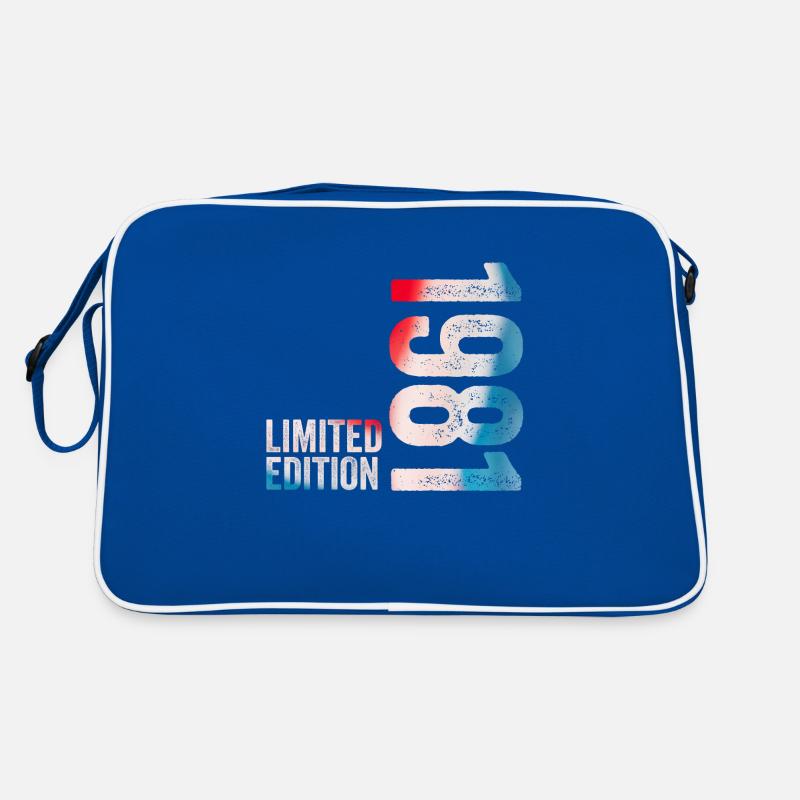Geburtstagsgeschenk 1981 Limitierte Auflage 1981 Retro Tasche