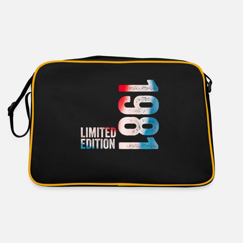 Cadeau d’anniversaire 1981 Édition limitée 1981 Sac Retro