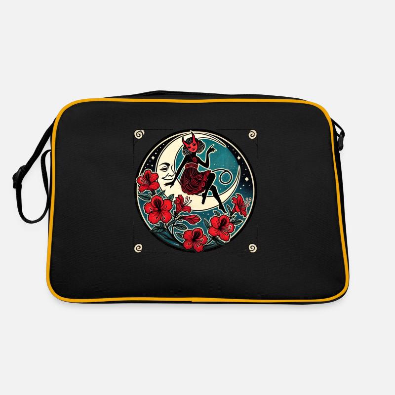 Red Devil Girl Retro Bag