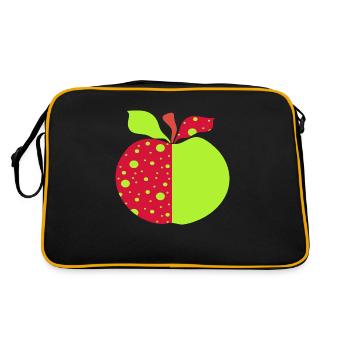 Pomme - Sac Retro - noir/or - Dos