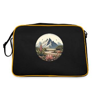 Plant (grounds) Gifts - Retro Bag - black/gold - Back