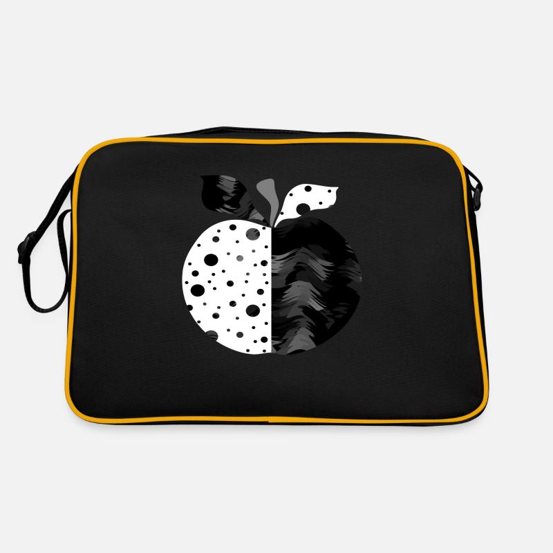 Apfel Retro Tasche