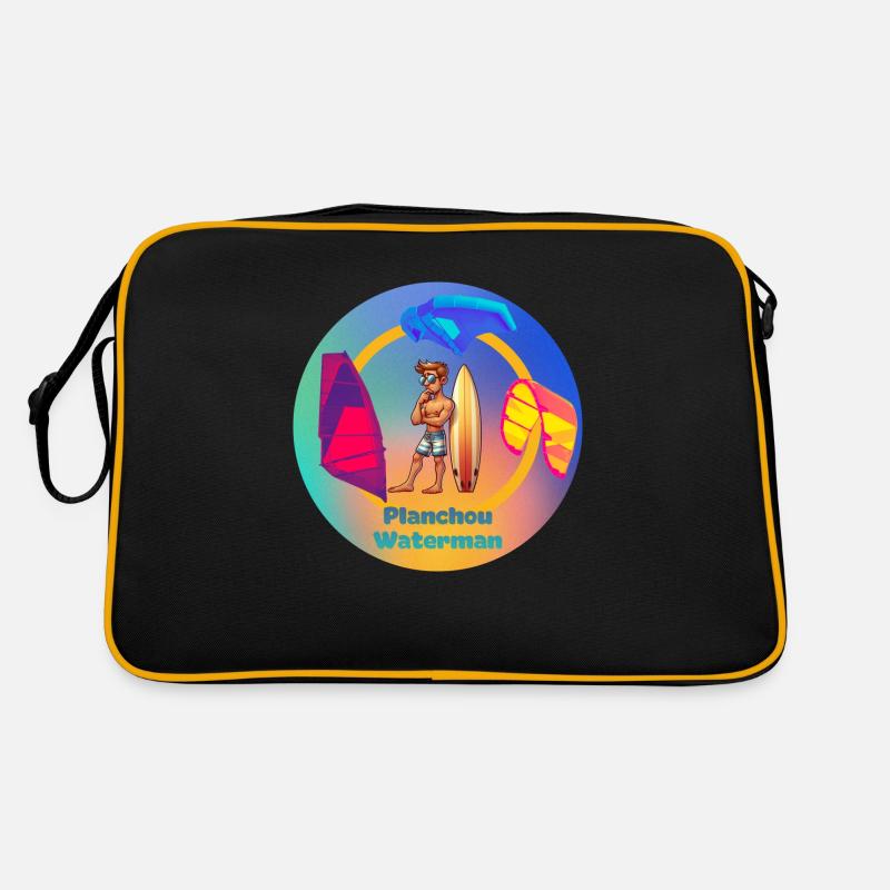 Make your choice wind kite wing pw multicolore - Sac Retro - noir/or