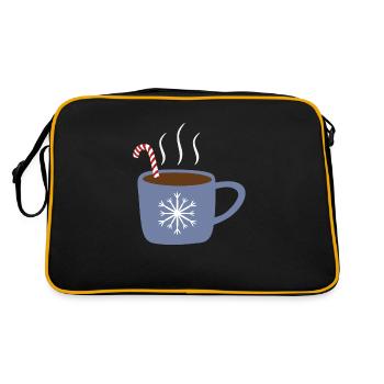 Hot Chocolate - Retro Bag - black/gold - Back