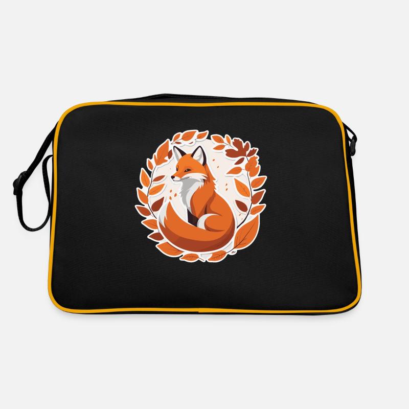 Renard en automne #2 Sac Retro