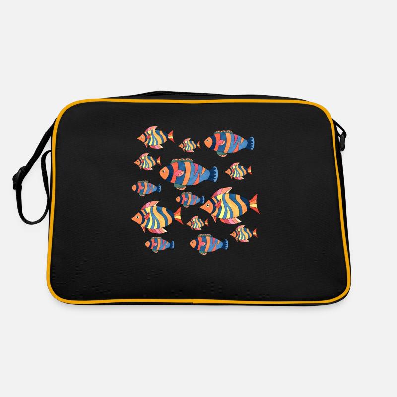 Fisch Retro Tasche