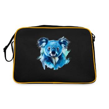 The koala, often mistakenly referred to as a bear - Retro Bag - black/gold - Back