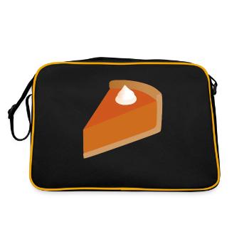 Pumpkin Pie - Retro Bag - black/gold - Back