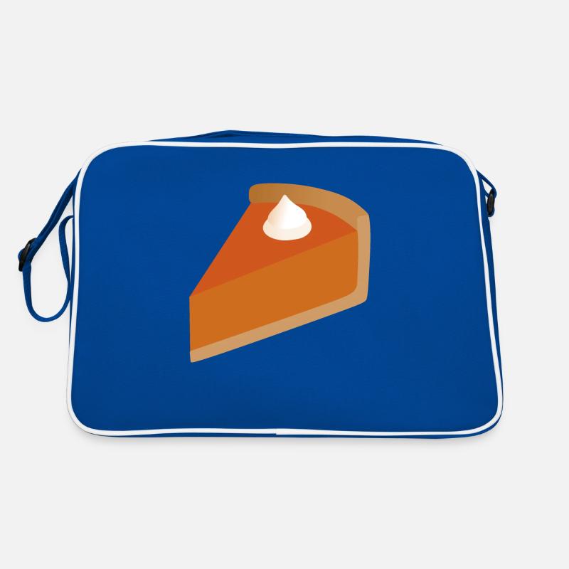 Kürbiskuchen Retro Tasche