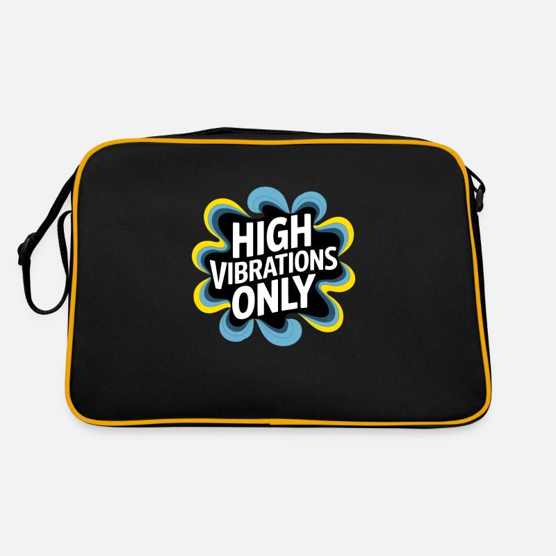 High Vibrations Only Retro Bag