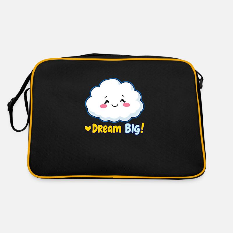 Dream Big Cloud Cute Design Retro Bag