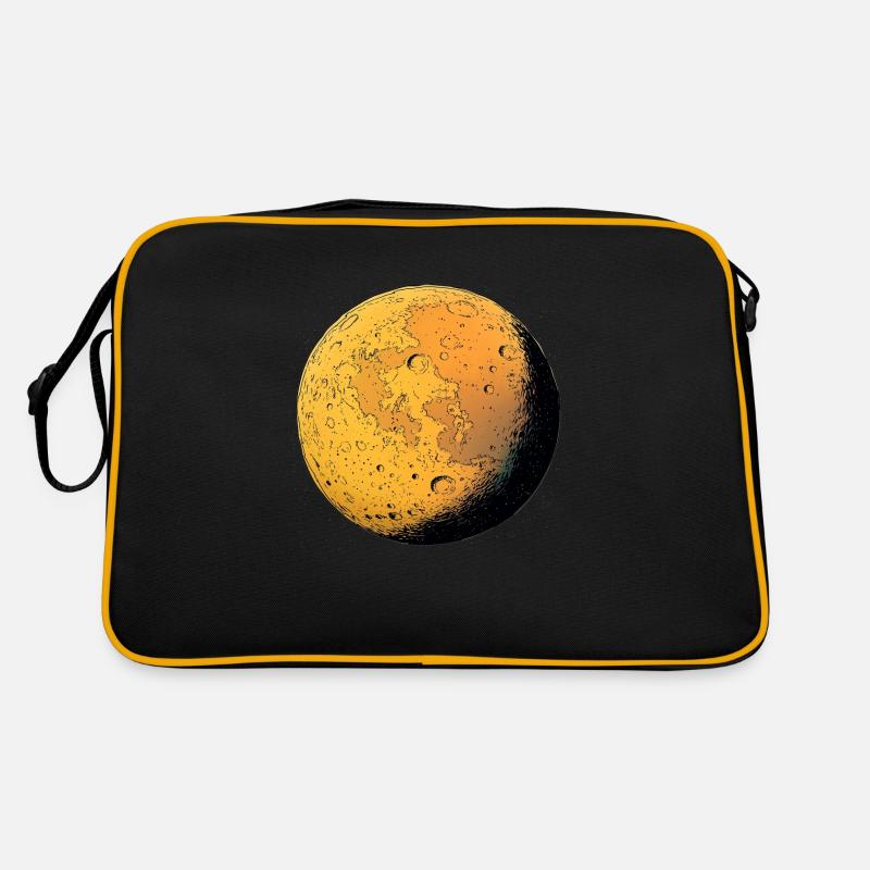 Mystical Planet : Les secrets du cosmos ! - Sac Retro - noir/or