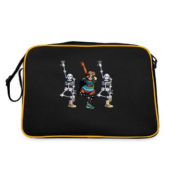 La danse du dia de los Muertos - Sac Retro - noir/or - Dos