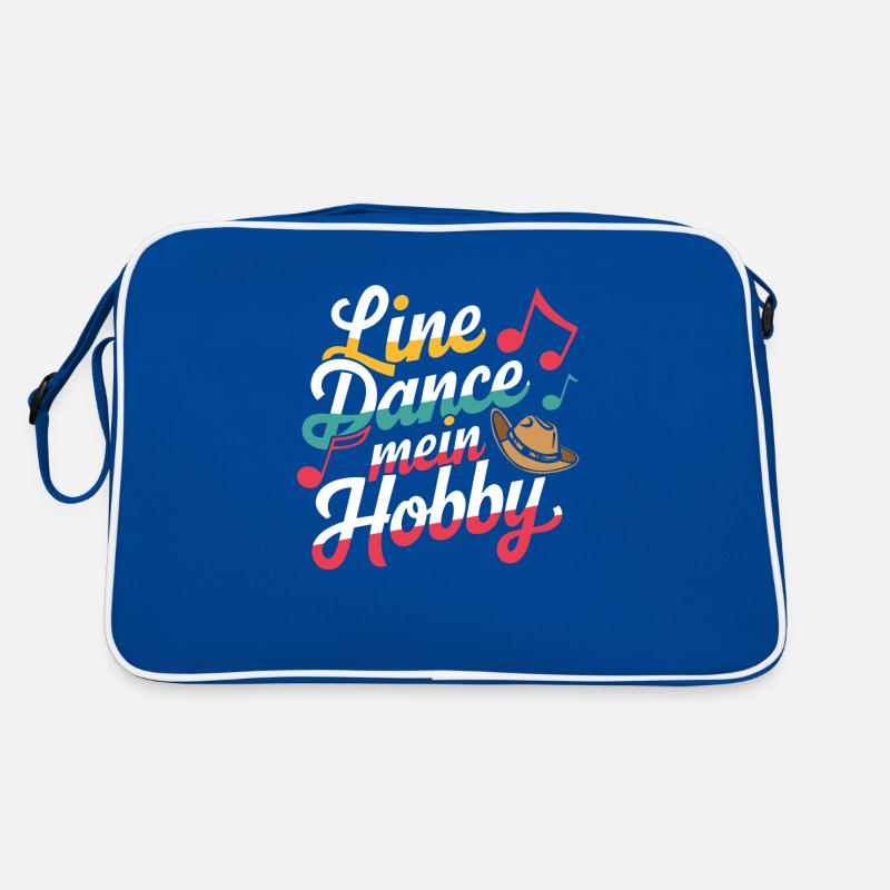 Line Dance mein Hobby Retro Tasche