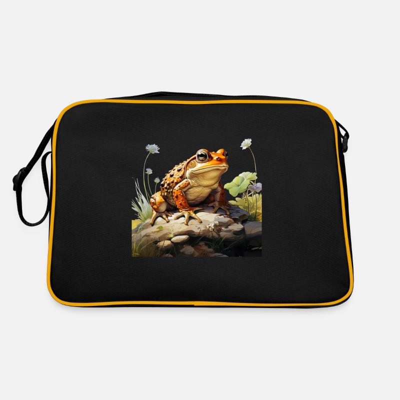 Toad in lurking position Retro Bag