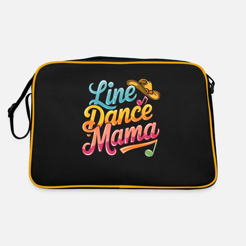 Mama tanzt Line Dance Line Dancing Mom Retro Bag