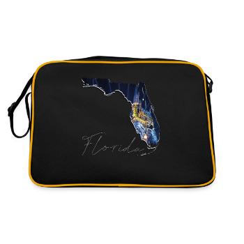 Universal Studios en Floride Carte de l’État FL - Sac Retro - noir/or - Dos
