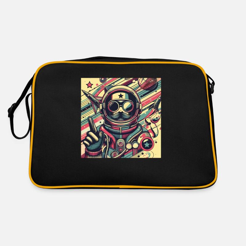 Voyageur de l’espace rétro Sac Retro