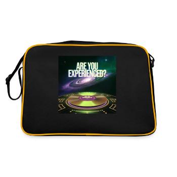 The future vinyl experience - Retro Bag - black/gold - Back