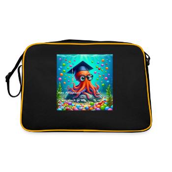 OIG2 10003530 - Retro Bag - black/gold - Back
