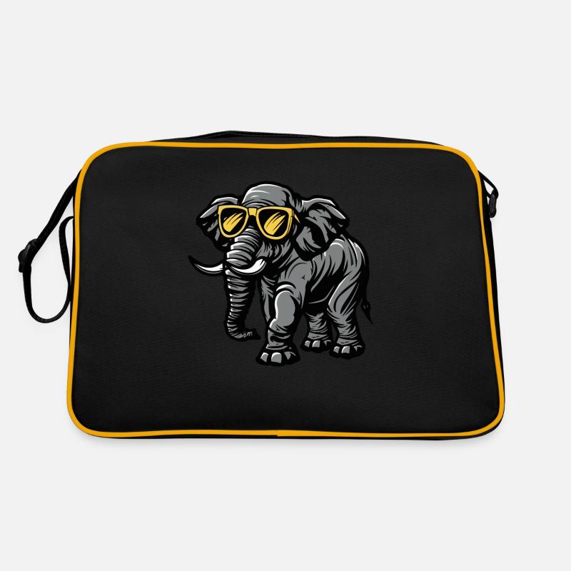 Elefant Comic Cool Retro Tasche