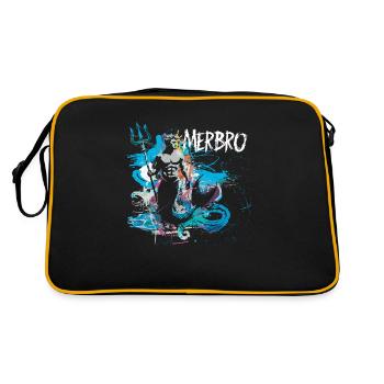 Découvrez le monde sous-marin magique - Sac Retro - noir/or - Dos