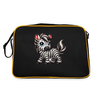 Zebra child - Retro Bag - black/gold - Back