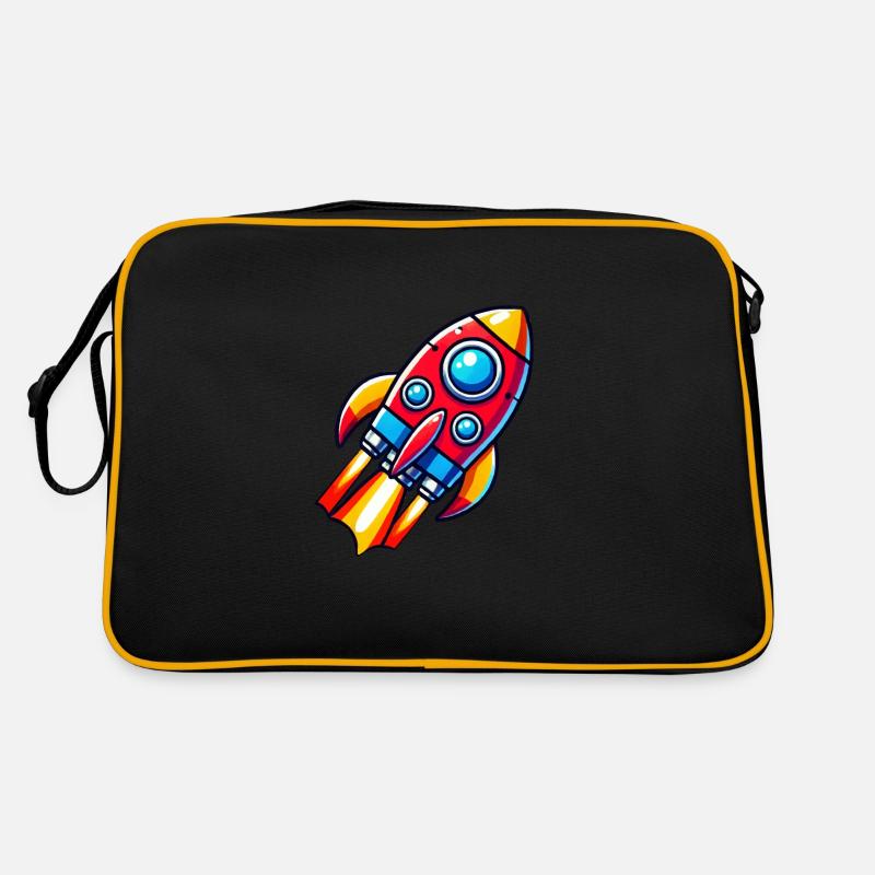 Rocket Comic Retro Bag