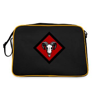 Gotland - Sac Retro - noir/or - Dos