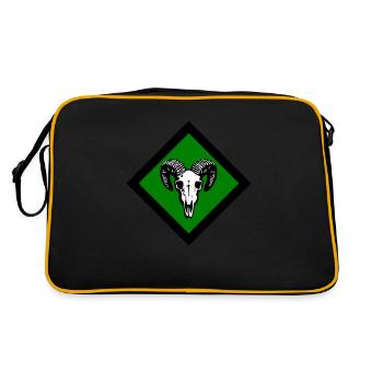 Gotland - Sac Retro - noir/or - Dos