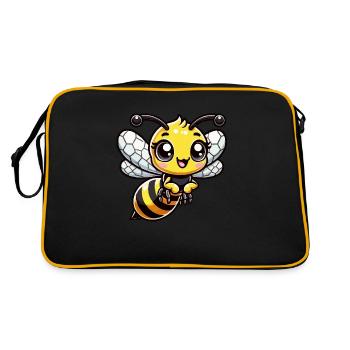 Enfant guêpe - Sac Retro - noir/or - Dos