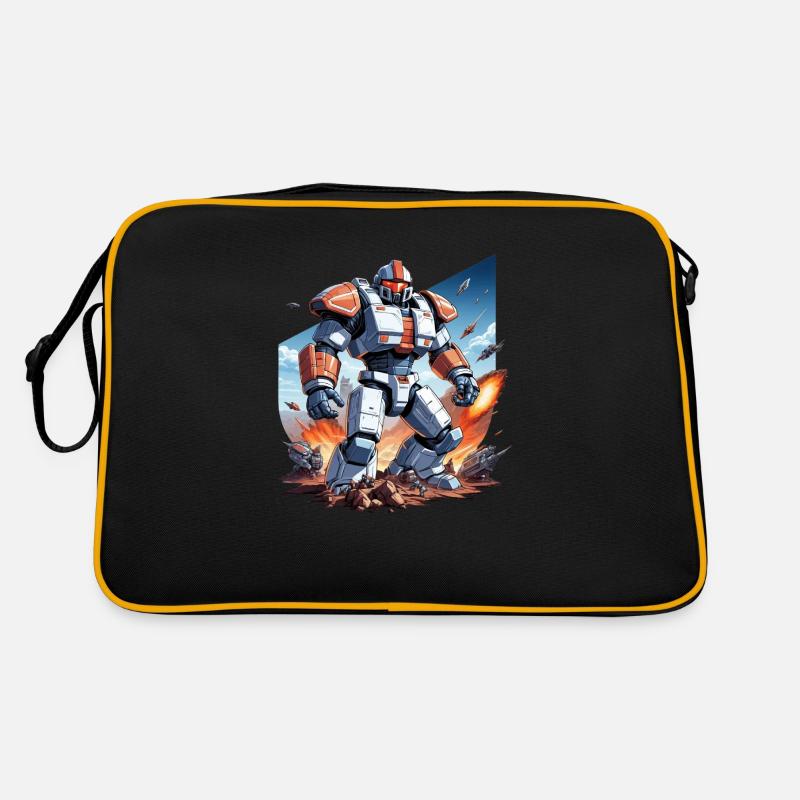 8-Bit Warrior Retro Tasche