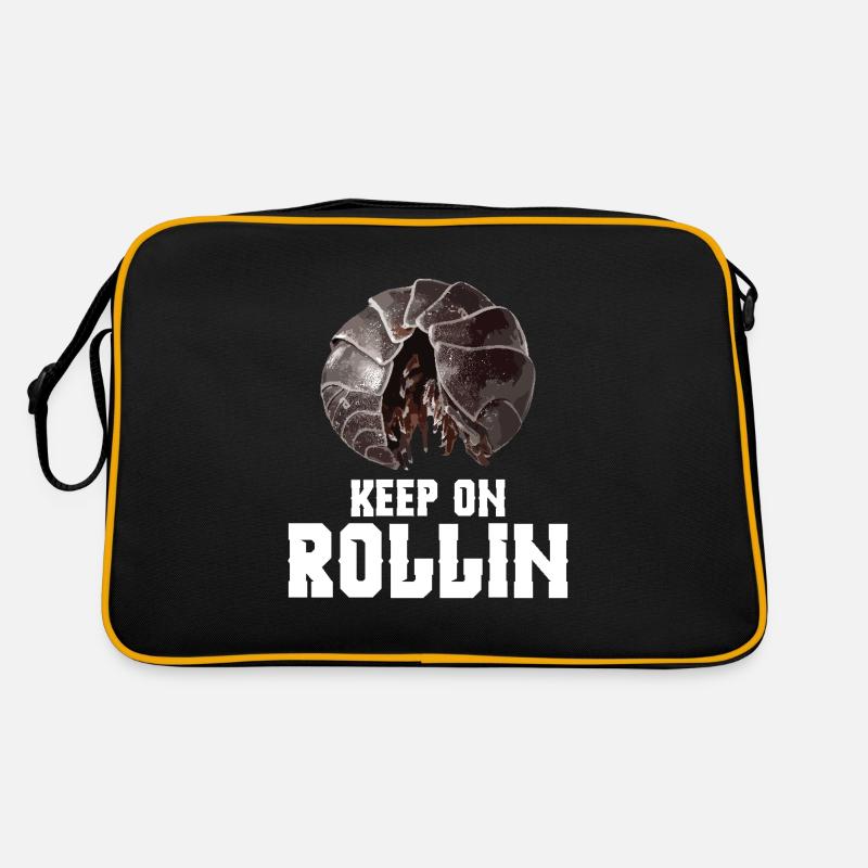 Entomologist Keep on rollin Insect Owner Rollie Retro Tasche