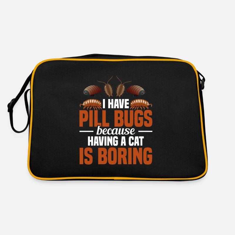 Entomologist Pill Bug Owner Insect Owner Rollie Retro Tasche