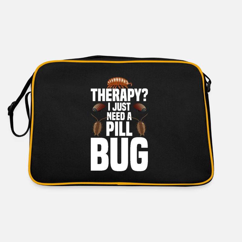 Rollie Pollie Lover Entomologist Insect Pill bug Retro Tasche