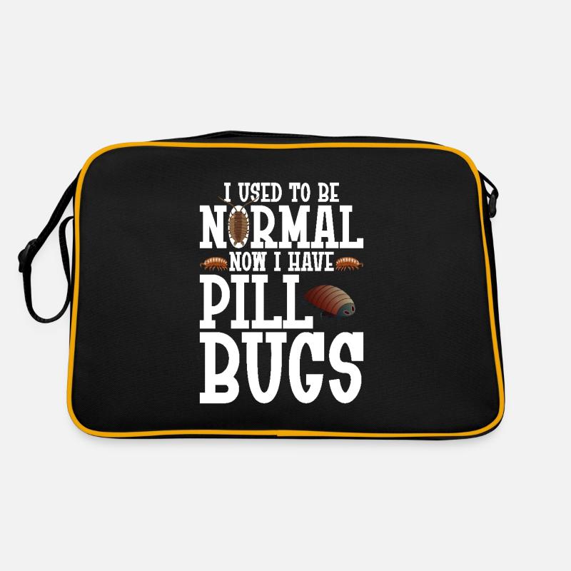 Pill Bug Owner Isopod Entomologist Pill Bugs Rolli Retro Tasche