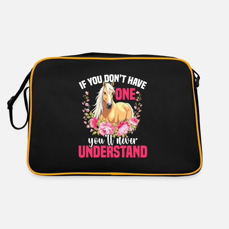 Haflinger Owner You´ll never understand Horse Retro Tasche