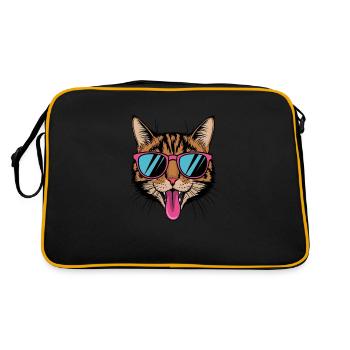Catitude Shades - Retro Bag - black/gold - Back