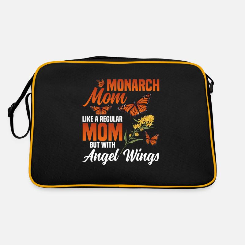 Monarque Maman Papillon Amoureux de l’asclépiade Monarque Sac Retro