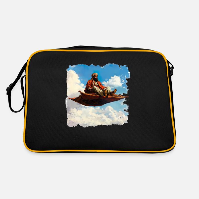 Le tapis volant est un symbole de liberté Sac Retro