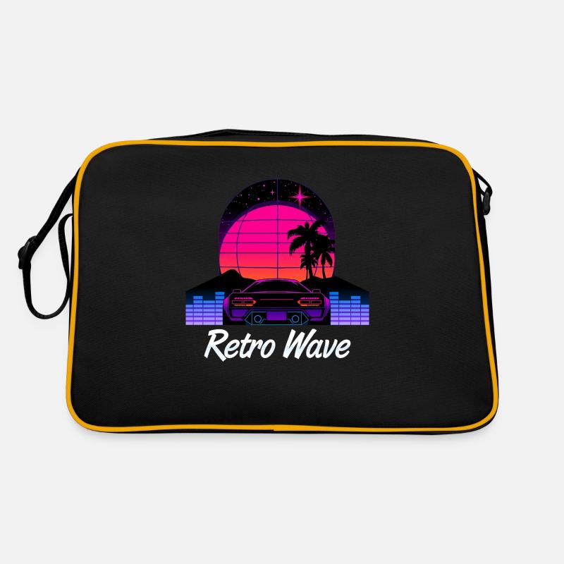 “Retro Wave” Synthwave desing Sac Retro
