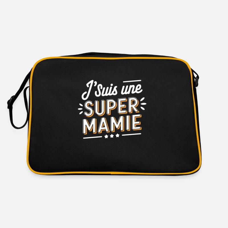 Ich bin eine verdammt gute Oma der Zukunft! Retro Tasche