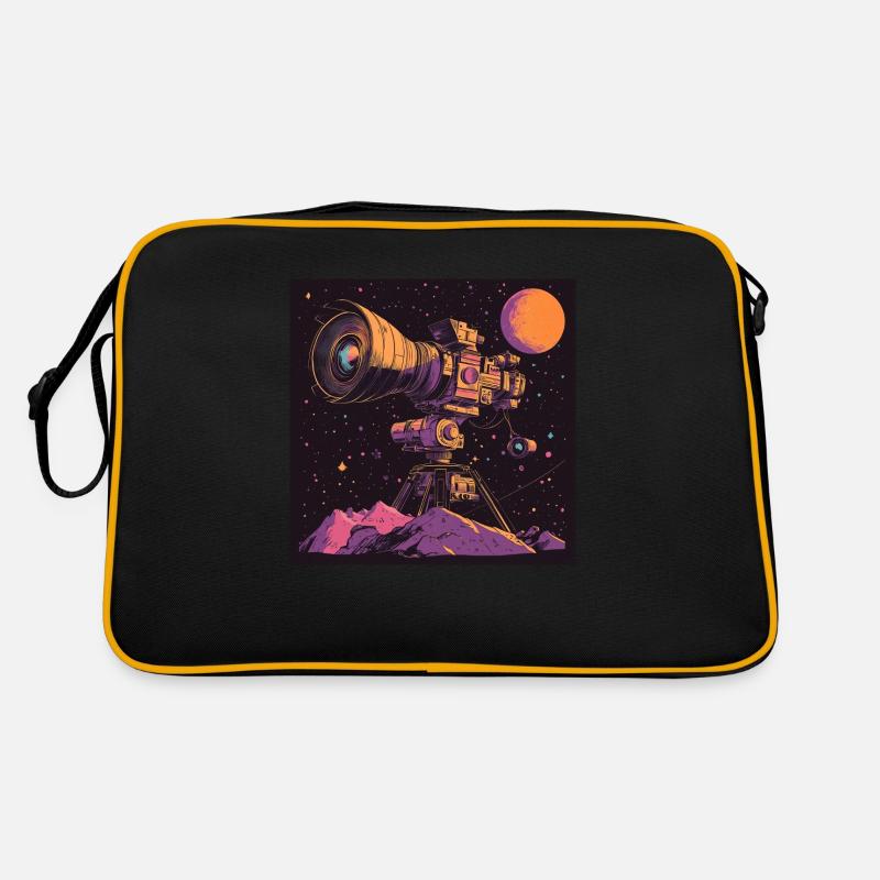 Space rock Retro Tasche